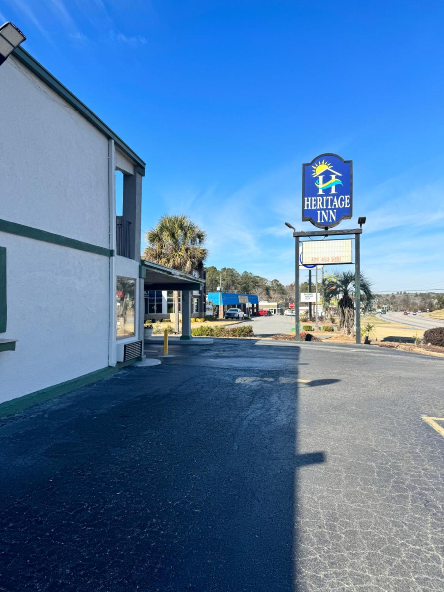 Heritage Inn Milledgeville Exterior foto